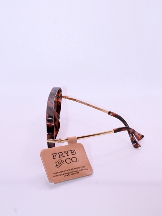 Frye and Co. Tortoise Aviator Sunglasses main image 5